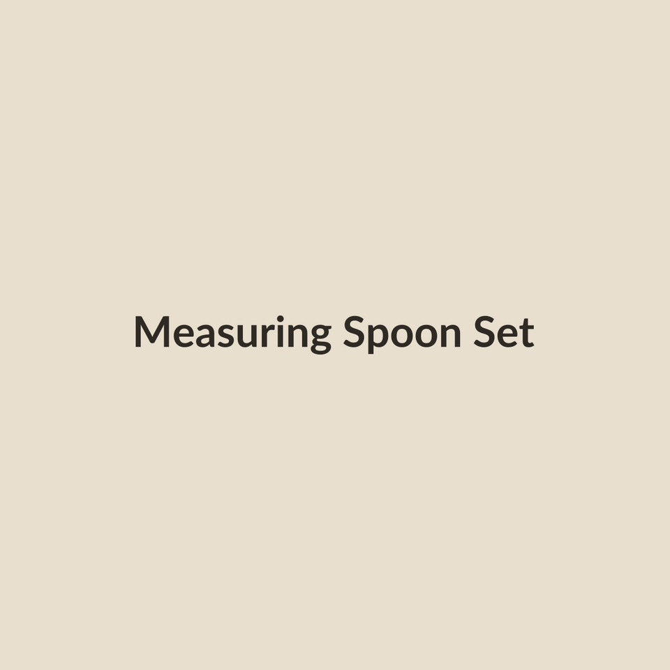 Bamboo measuring spoon set placeholder image