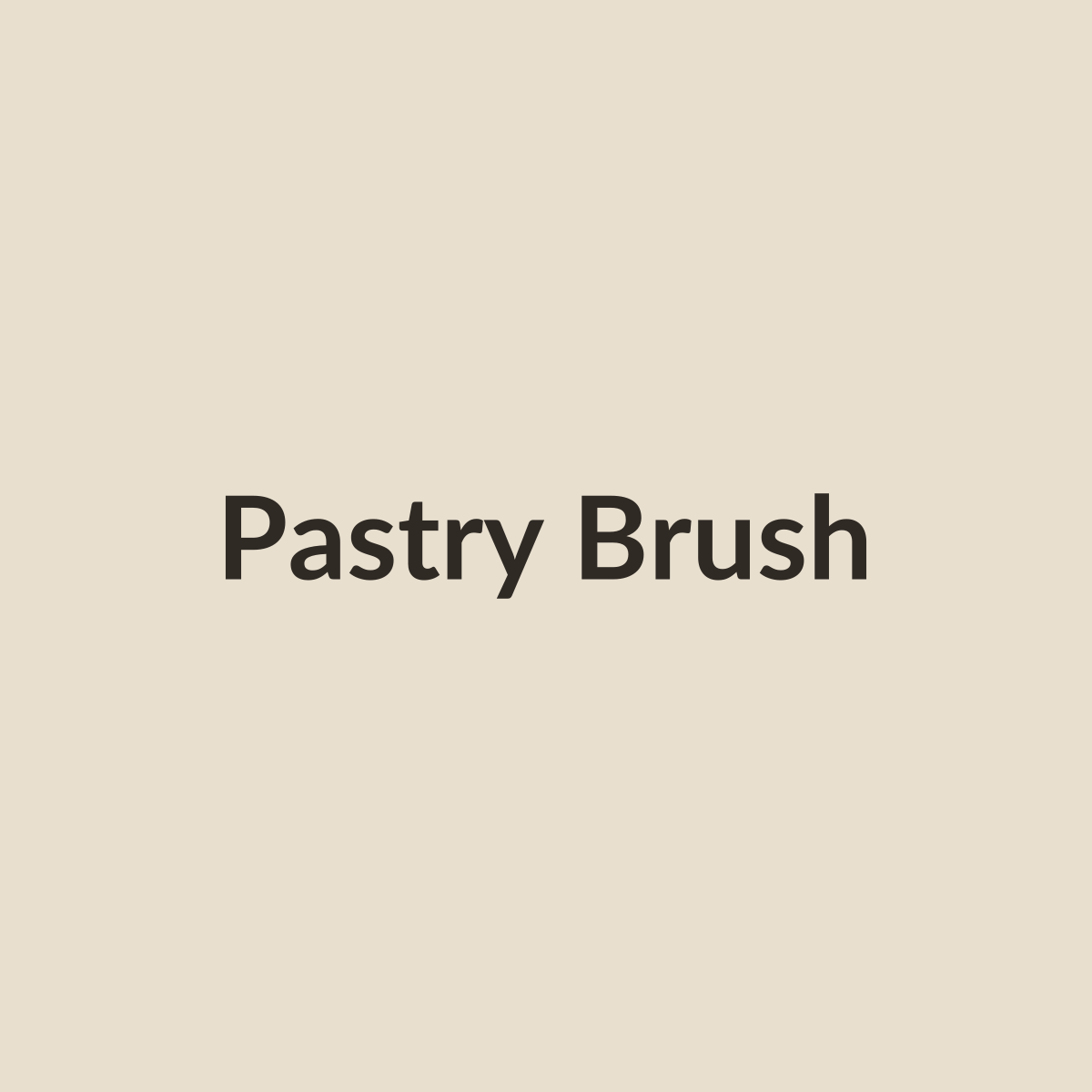 Beechwood pastry brush placeholder image